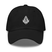 Load image into Gallery viewer, Unalome Lotus Embroidered Baseball Caps, Hats For Men, Sun Hats For Women, Yoga Gifts
