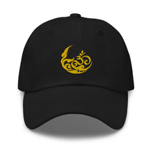 Load image into Gallery viewer, Om Namaste Embroidered Relaxed Fit Baseball Cap, Yoga Hat, Hats for Men, Sun Hats for Women