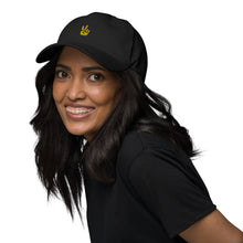 Load image into Gallery viewer, Peace Hand Sign Embroidered Relaxed Fit Baseball Cap, Hats for Men, Sun Hats for Women