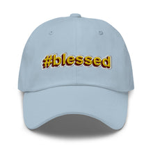 Load image into Gallery viewer, Blessed Life Embroidered Relaxed Fit Baseball Cap, Hats for Men, Sun Hats for Women, Buddha Gifts