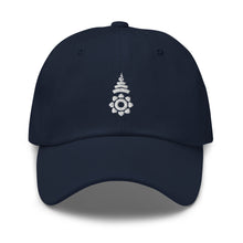 Load image into Gallery viewer, Lotus Unalome Embroidered Baseball Caps, Hats For Men, Sun Hats For Women, Yoga Gifts