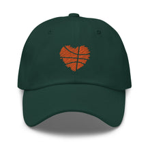 Load image into Gallery viewer, Basketball Love Embroidered Baseball Caps, Hats For Men, Sun Hats For Women, Motivational Gifts
