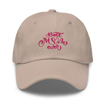 Load image into Gallery viewer, Best Mom Ever Embroidered Baseball Caps, Sun Hats For Women, Mother's Day Gifts, Yoga Gifts