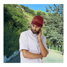Load image into Gallery viewer, Thien Tam Embroidered Vintage Cotton Twill Cap, Thientamism, Thien Tam Dao, Hats For Men, Sun Hats For Women
