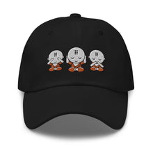 Load image into Gallery viewer, See No Evil, Hear No Evil, Speak No Evil Monks Embroidered Baseball Caps, Hats For Men, Sun Hats For Women

