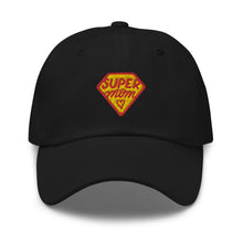 Load image into Gallery viewer, Super Mom Embroidered Baseball Caps, Hats For Men, Sun Hats For Women, Motivational Gifts
