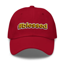 Load image into Gallery viewer, Blessed Life Embroidered Relaxed Fit Baseball Cap, Hats for Men, Sun Hats for Women, Buddha Gifts
