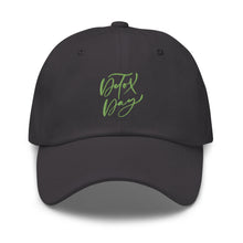 Load image into Gallery viewer, Detox Day Embroidered Baseball Caps, Hats For Men, Sun Hats For Women, Motivational Gifts, Yoga Gifts
