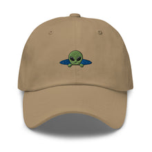 Load image into Gallery viewer, Peace Alien Embroidered Relaxed Fit Baseball Cap, Hats for Men, Sun Hats for Women
