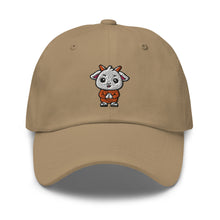 Load image into Gallery viewer, Praying Goat Embroidered Relaxed Fit Baseball Cap, Buddha Gifts, Hats for Men, Sun Hats for Women
