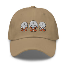 Load image into Gallery viewer, See No Evil, Hear No Evil, Speak No Evil Monks Embroidered Baseball Caps, Hats For Men, Sun Hats For Women
