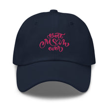Load image into Gallery viewer, Best Mom Ever Embroidered Baseball Caps, Sun Hats For Women, Mother's Day Gifts, Yoga Gifts
