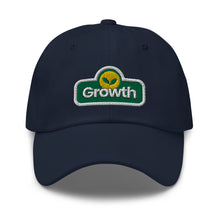 Load image into Gallery viewer, Growth Embroidered Baseball Caps, Hats For Men, Sun Hats For Women, Motivational Gifts, Plant Lovers Gifts
