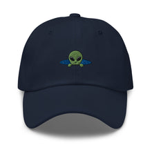 Load image into Gallery viewer, Peace Alien Embroidered Relaxed Fit Baseball Cap, Hats for Men, Sun Hats for Women
