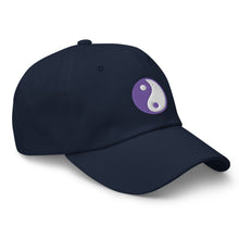 Load image into Gallery viewer, Yin Energy Yang Energy Embroidered Baseball Caps, Hats For Men, Sun Hats For Women, Yoga Gifts, Buddha Gifts

