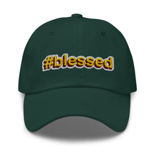 Load image into Gallery viewer, Blessed Life Embroidered Relaxed Fit Baseball Cap, Hats for Men, Sun Hats for Women, Buddha Gifts
