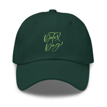 Load image into Gallery viewer, Detox Day Embroidered Baseball Caps, Hats For Men, Sun Hats For Women, Motivational Gifts, Yoga Gifts
