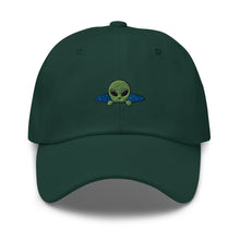 Load image into Gallery viewer, Peace Alien Embroidered Relaxed Fit Baseball Cap, Hats for Men, Sun Hats for Women
