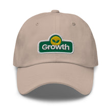 Load image into Gallery viewer, Growth Embroidered Baseball Caps, Hats For Men, Sun Hats For Women, Motivational Gifts, Plant Lovers Gifts
