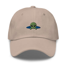Load image into Gallery viewer, Peace Alien Embroidered Relaxed Fit Baseball Cap, Hats for Men, Sun Hats for Women
