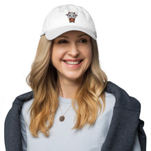 Load image into Gallery viewer, Praying Goat Embroidered Relaxed Fit Baseball Cap, Buddha Gifts, Hats for Men, Sun Hats for Women
